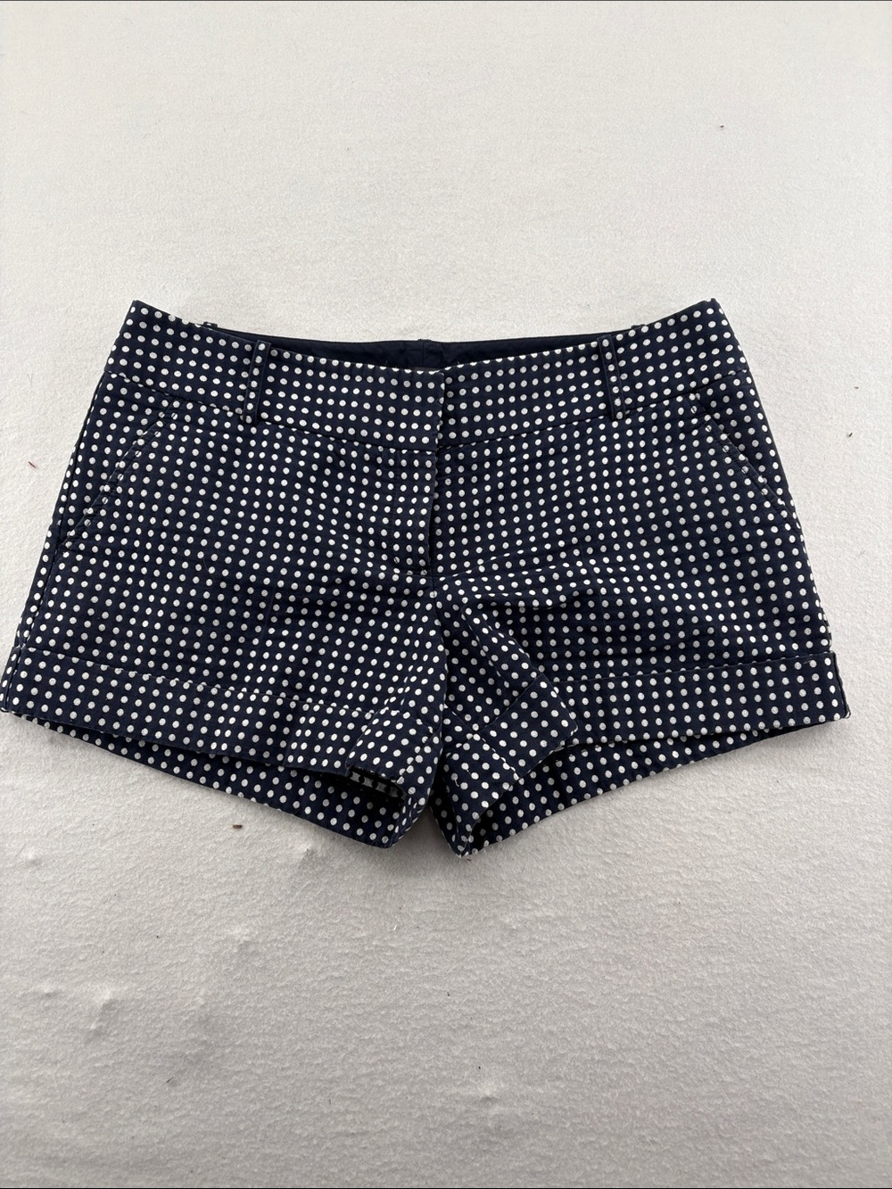 Express Navy Polka Dot Women's Shorts - Size 12
